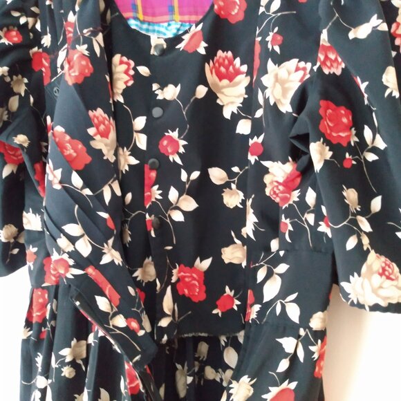 Amish Mennonite Cape Dress Child? 36" Bust 31" Waist Handmade Modest Old Colony - Picture 10 of 13